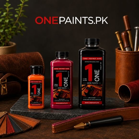 OnePaints.pk Professional Leather Edge Paint Brand
