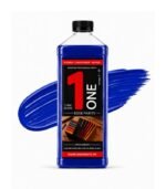 Blue 1 Liter Leather Edge Paint by OnePaints.pk