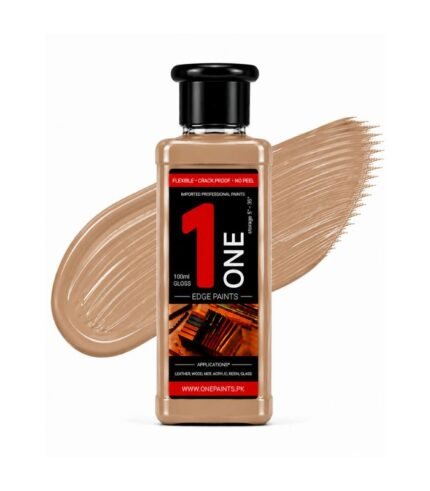 Light Brown 100ml Leather Edge Paint by OnePaints.pk