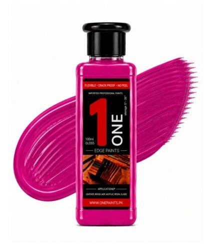 Magenta 100ml Leather Edge Paint by OnePaints.pk
