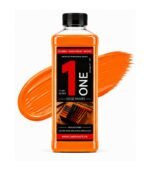 Orange 1 Liter Leather Edge Paint by OnePaints.pk