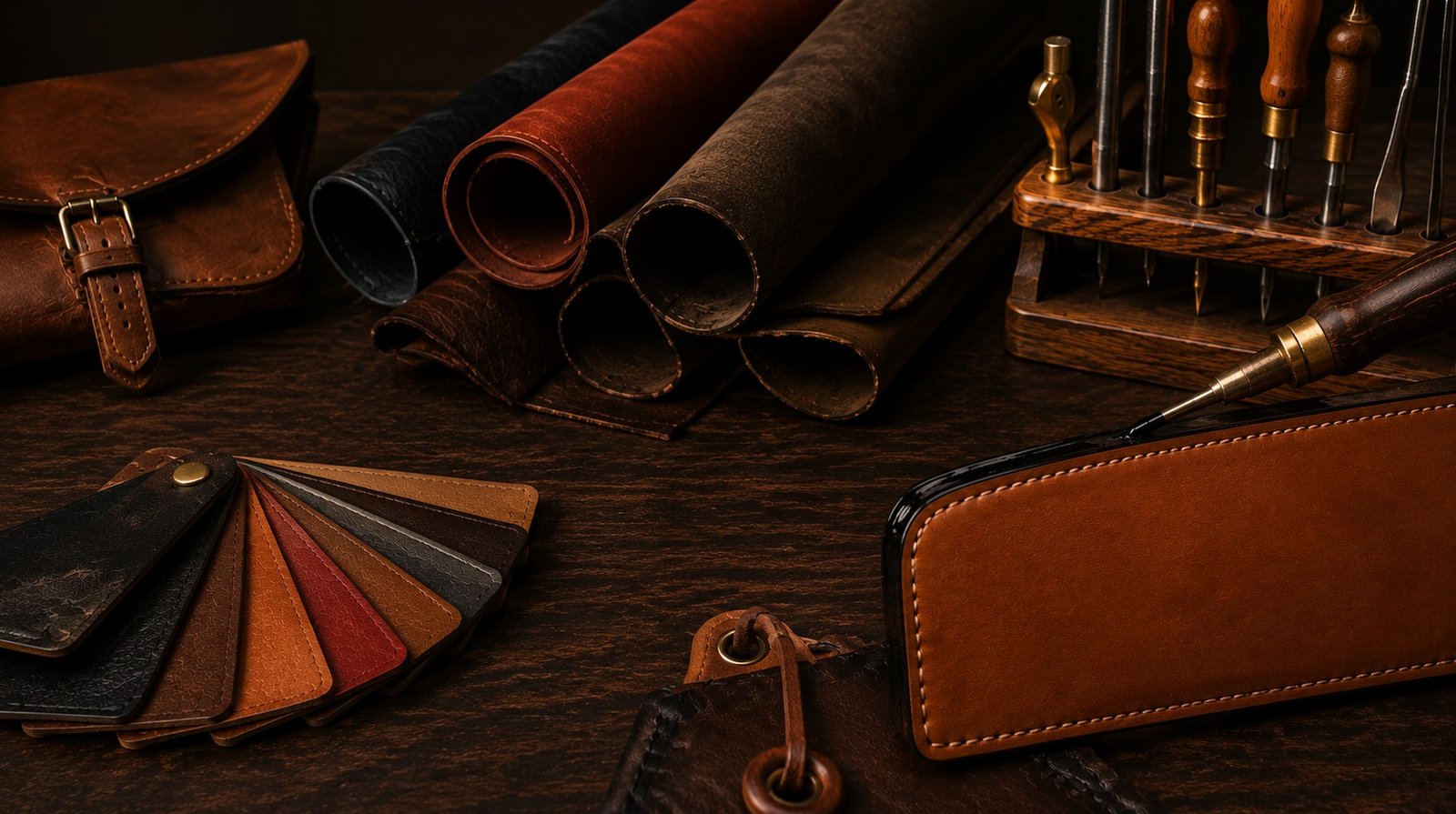 Leather Edge Paint and Professional Leather Finishing by OnePaints.pk