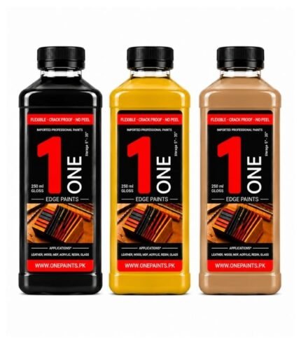 OnePaints.pk 250ml Edge Paint Trio for Leather Finishing